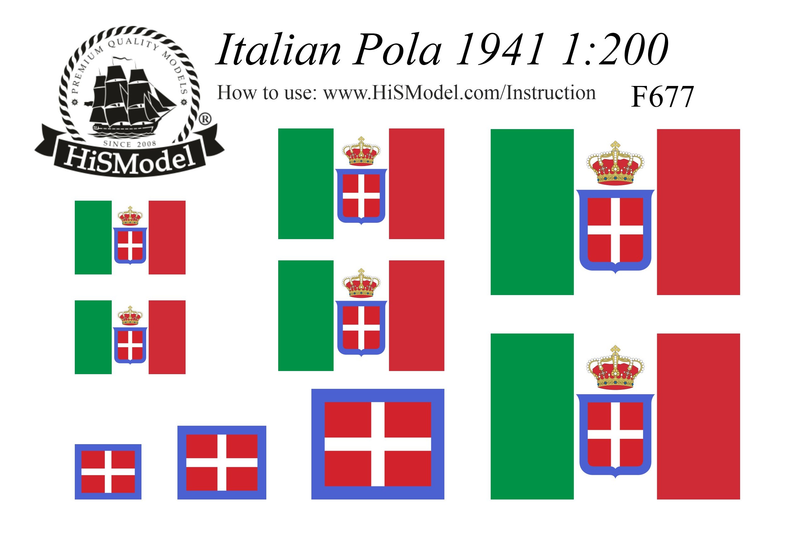 Pola 1:200 - sada vlajek