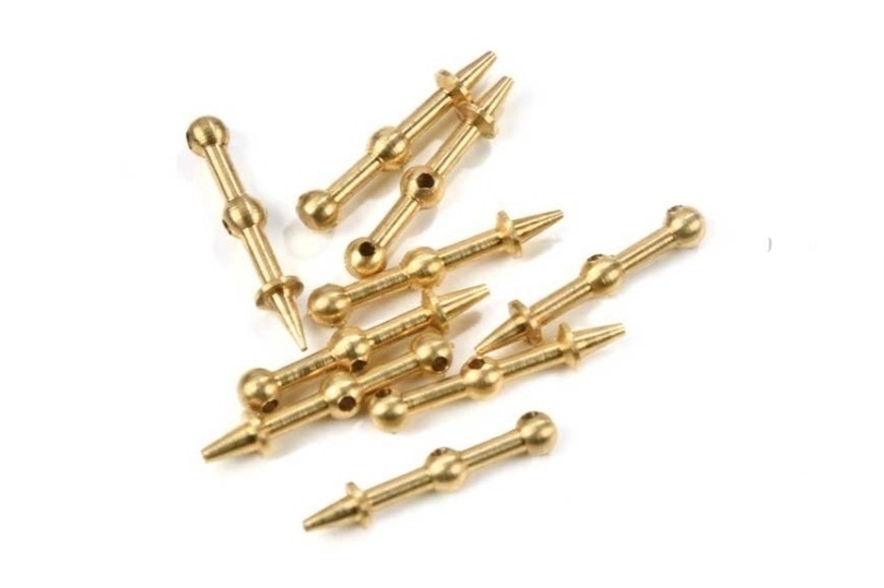Cutty Sark, Thermopylae - set of 50 pcs brass column railing