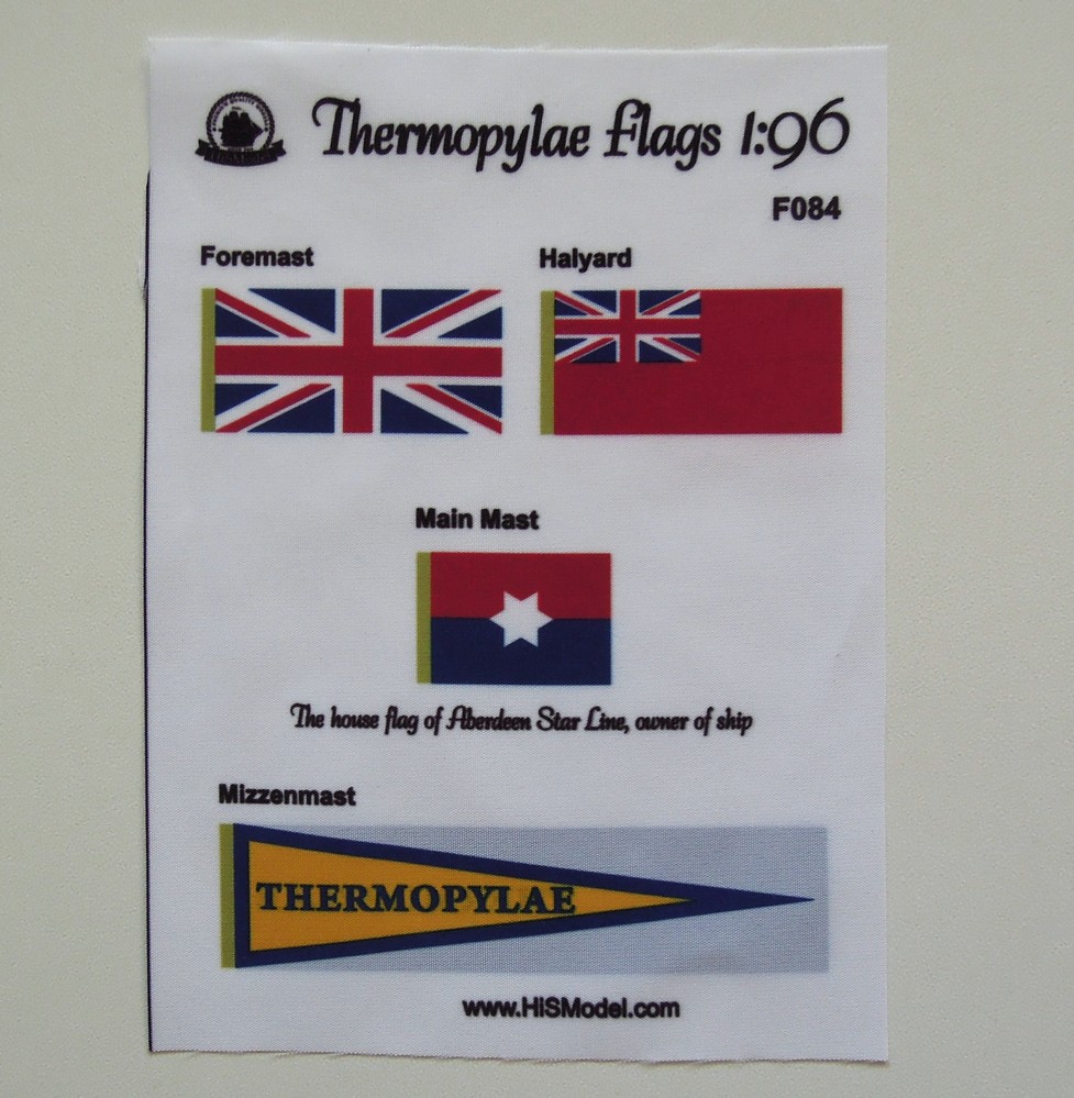 Thermopylae - sada vlajek 1:96