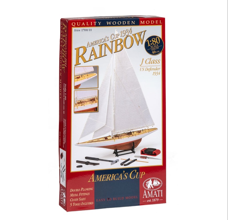 Rainbow 1:80 - Kit in Wood with 5 Tools