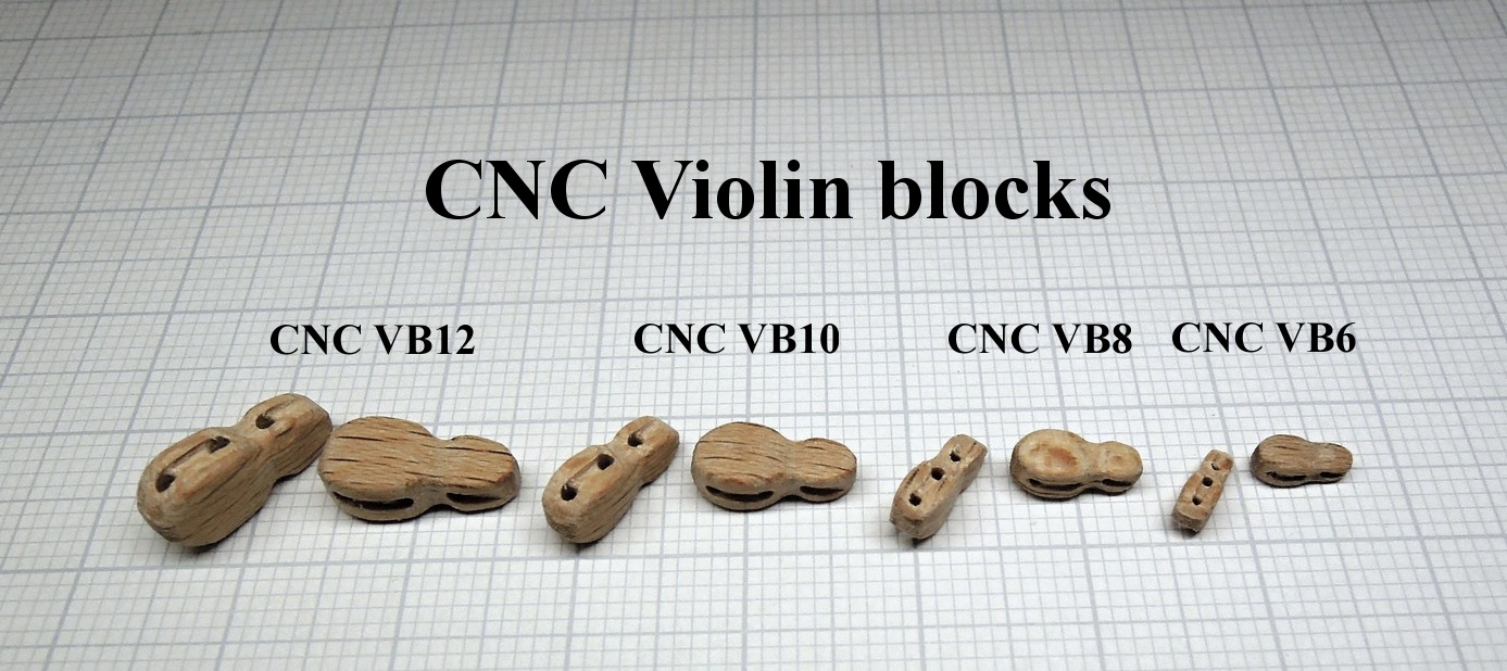 CNC violinová kladka 10mm