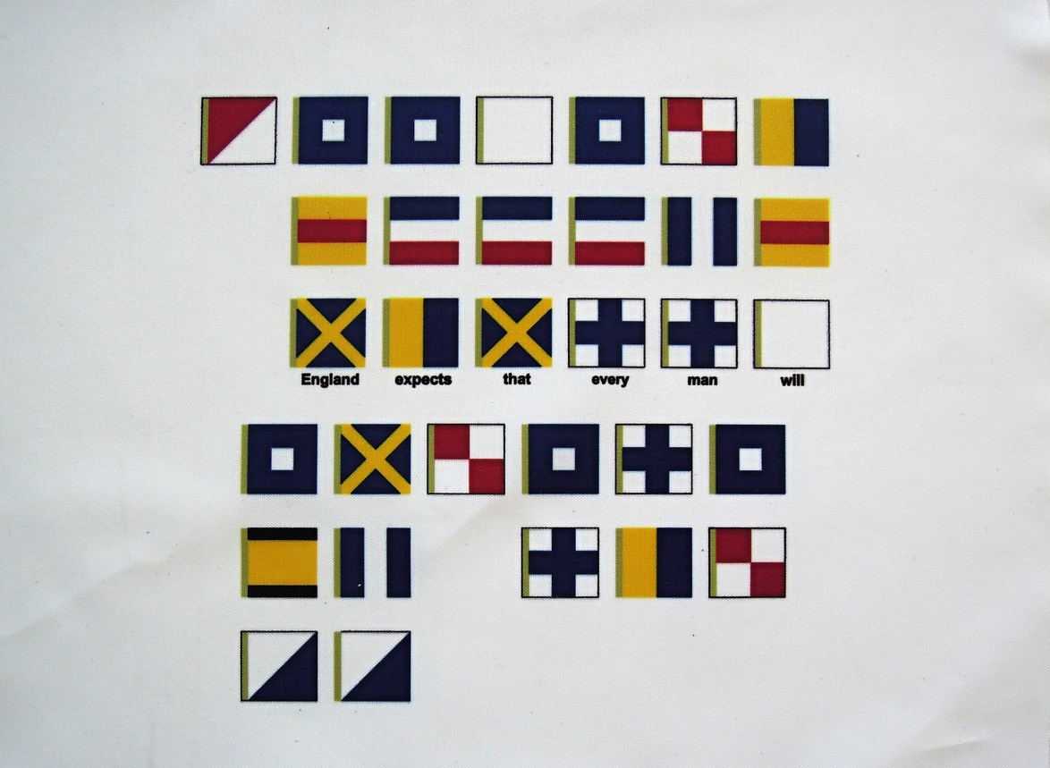 Victory Nelson's signal 1:180 - sada vlajek
