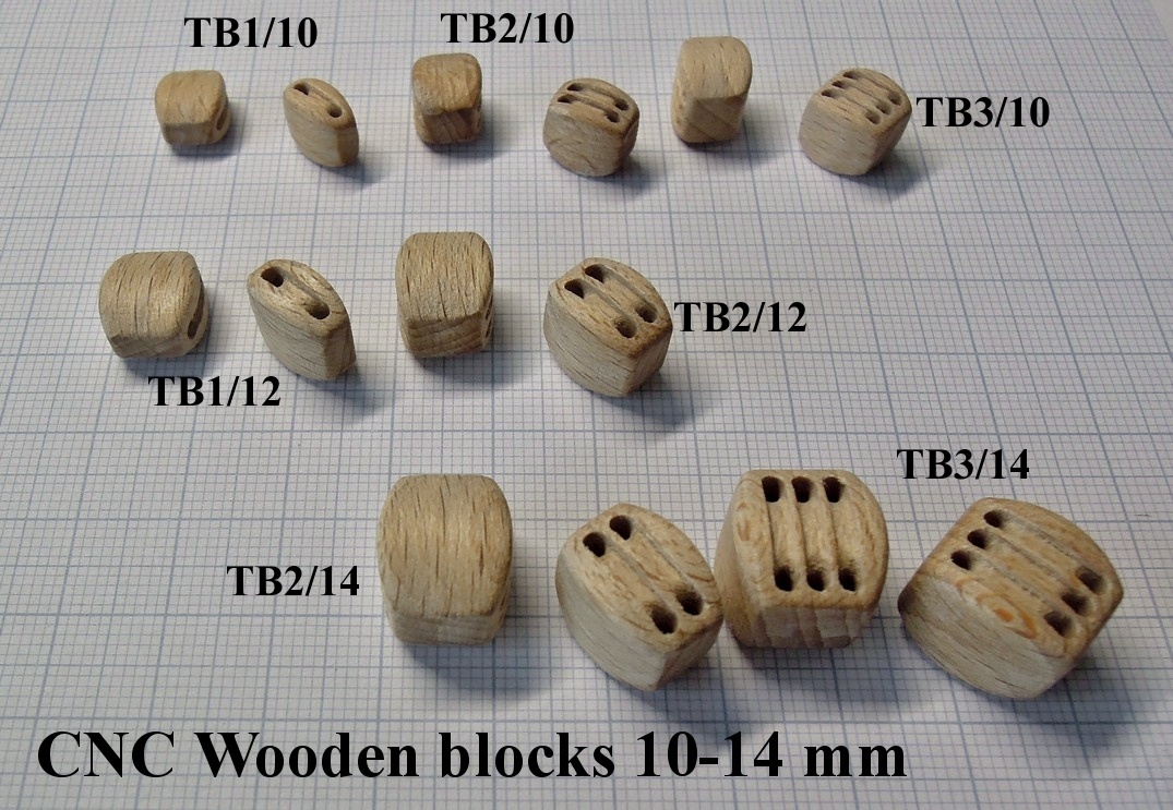 CNC kladka trojitá 3/12mm