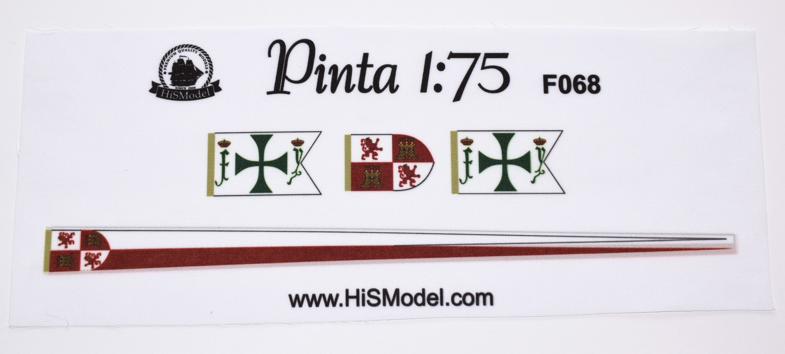 Pinta 1:75 - sada vlajek