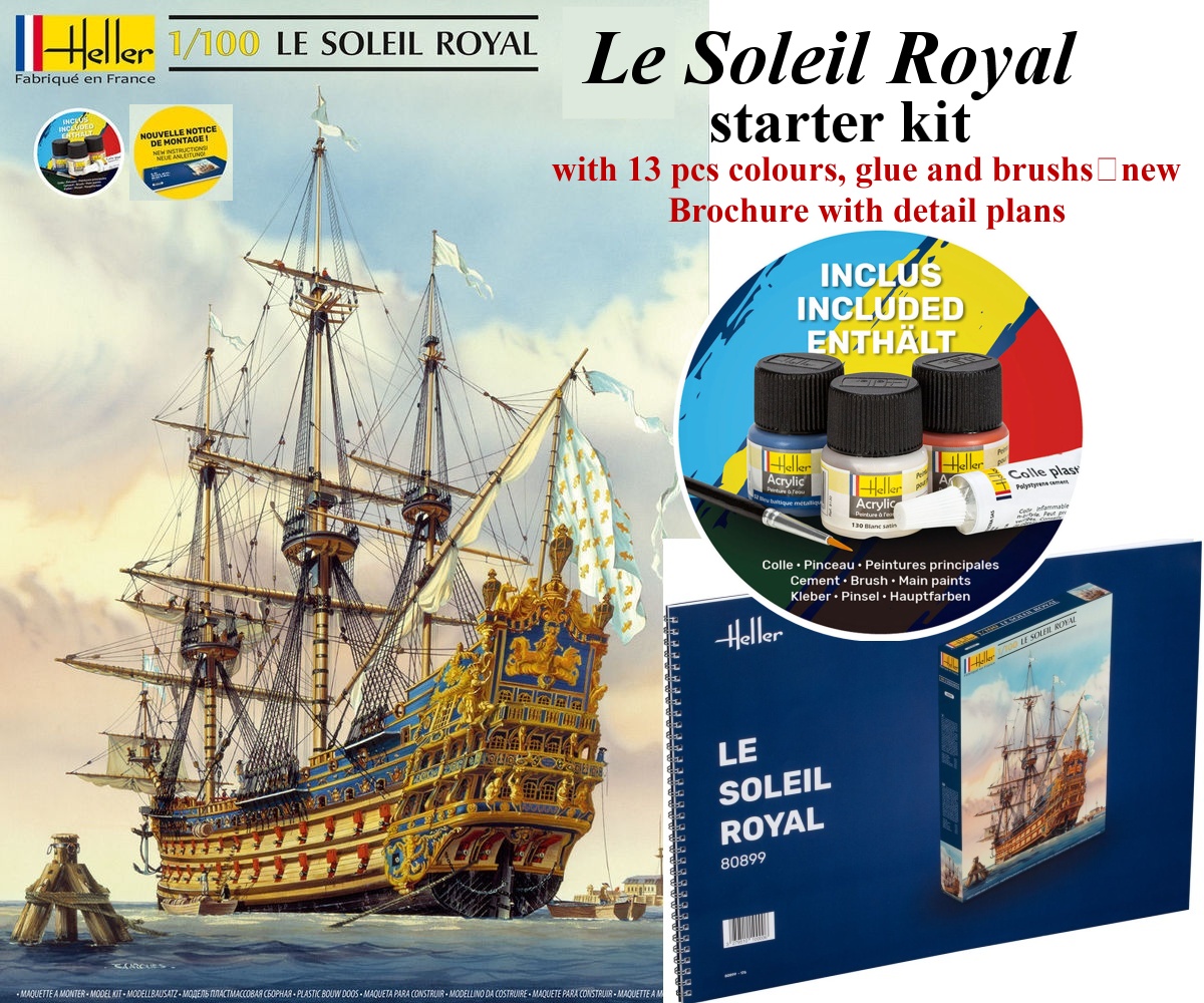 Soleil Royal Starter kit - se 13 barvami a novými plány