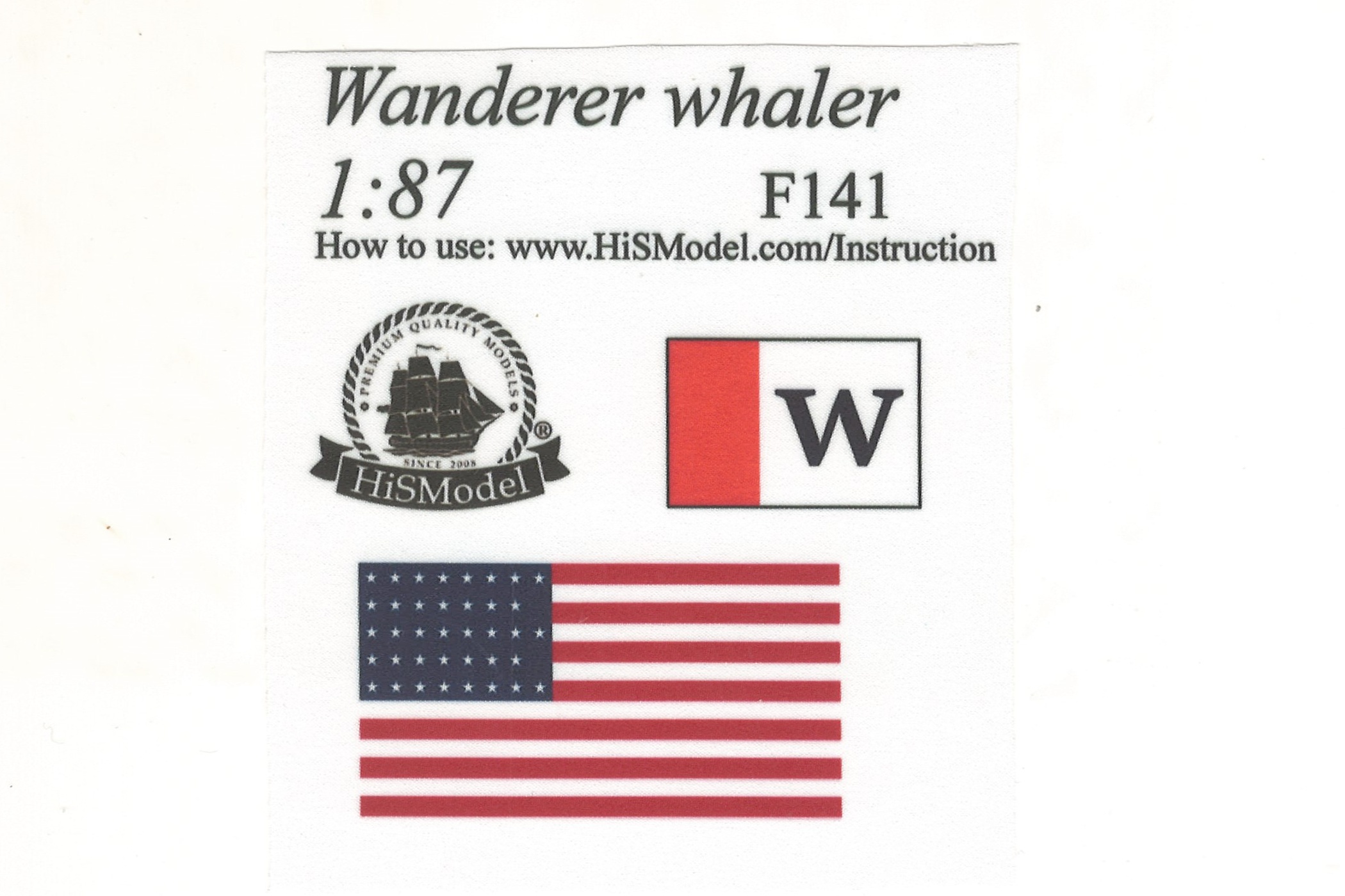 Wanderer 1:87 - sada vlajek