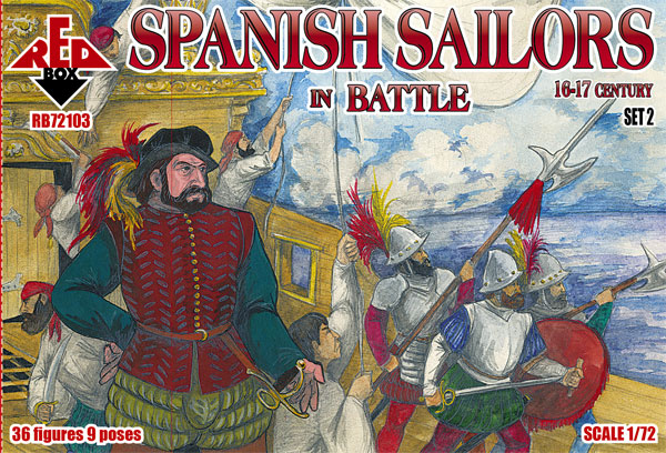 Spanish sailor in battle,16-17th century - RB72103